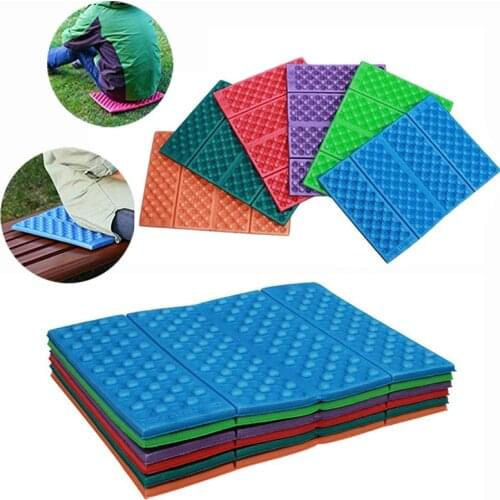 Outdoor Camping Mat Foldable Beach Mat Seat Moisture proof XPE Portable Cushion Waterproof Mattress Foam Pads Yoga Picnic Mat