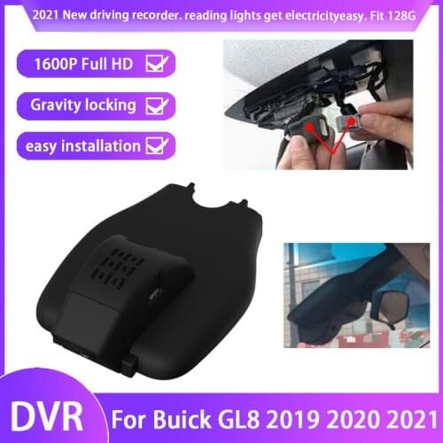 New ! Easy to install Car DVR wifi Video Recorder Dash Cam Camera For Buick GL8 2019 2020 2021 driving recorder full hd 1600p