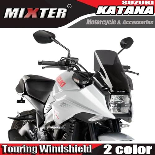 Fits For SUZUKI KATANA GSXS1000 2019 2019 2021 Katana GSX-S 1000 Motorcycle Touring Sports WindScreen Windshield Visor Deflector