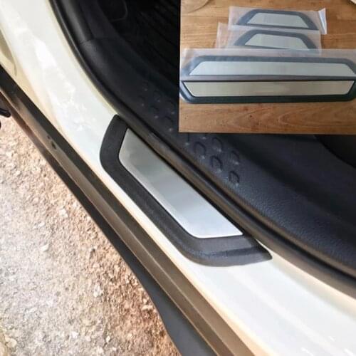 Fit For Toyota C-HR CHR 2016 2017 2018 2019 Accessories Stainless Steel Door Sill Scuff Plate Welcome Pedal Car Styling 4pcs/set