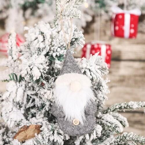 Christmas Dwarf Doll Hanging Legs Rudolph Faceless Creative Doll home Decoration Christmas Desktop Ornaments Gifts