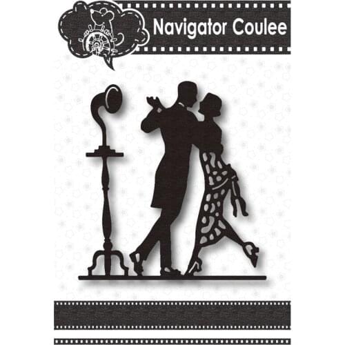 Dancing Music Cutting Die 2021 Dead Scrapbook Metal Die Cutting Die Chicken Breast Template Clear Stamp DIY Creative Cutting