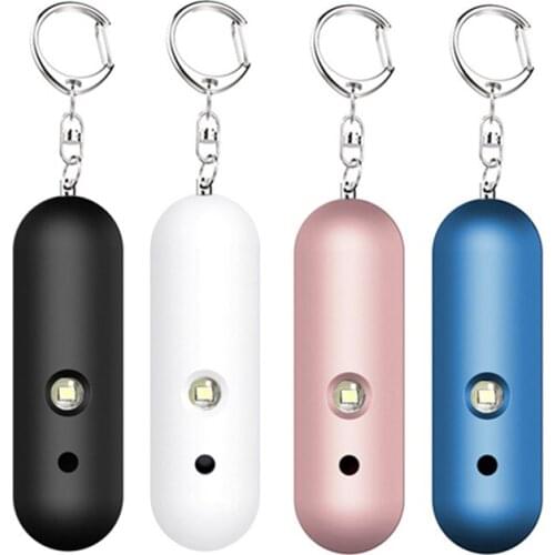 Self Defense Alarm 130dB Security Protect Alert Emergency Alarm Keychain Personal Safety for Women Child Elder Girl Dog Repeller