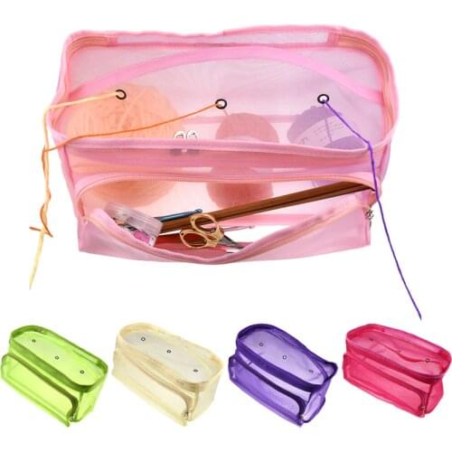 9 Styles Yarn Storage Bag Knitting Tote Bag For Crochet Hooks Knitting Needles and Sewing Accessories Yarn Holder Bag For Mom