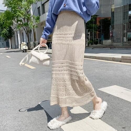 Женские вязаные юбки Yiwanxiang China At AliExpress