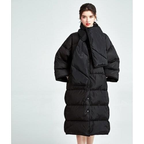 Female Winter Thicken jacket Warm Ultra Light Duck Down Coat Women Long Puffer Jackets Female Casual overcoat outwear clothes