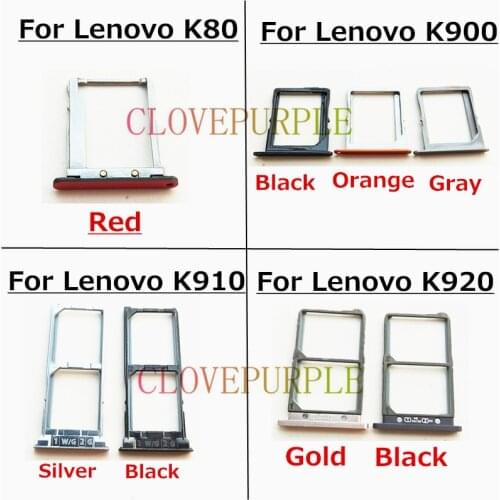 1pcs SIM Card Slot Holder Adapter Replacement Part for Lenovo K80 K900 K910 K920