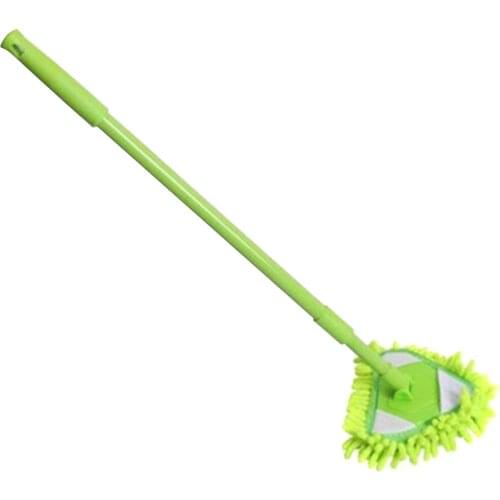 180 Degree Rotatable Adjustable Triangular Cleaning Mop Home Wall Ceiling Floor Cleaning Mop In Stock