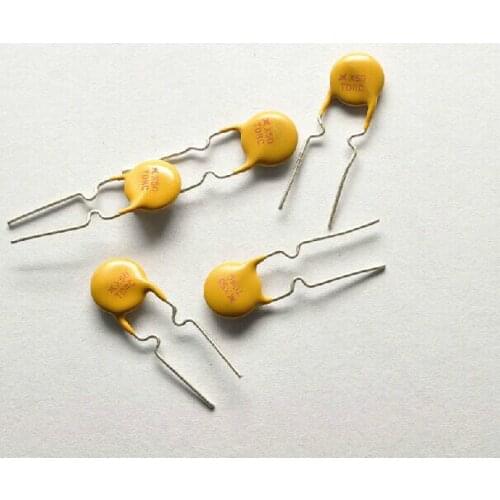 50PCS / LOT PPTC resettable fuse, RXEF050 72V 0.5A 500MA