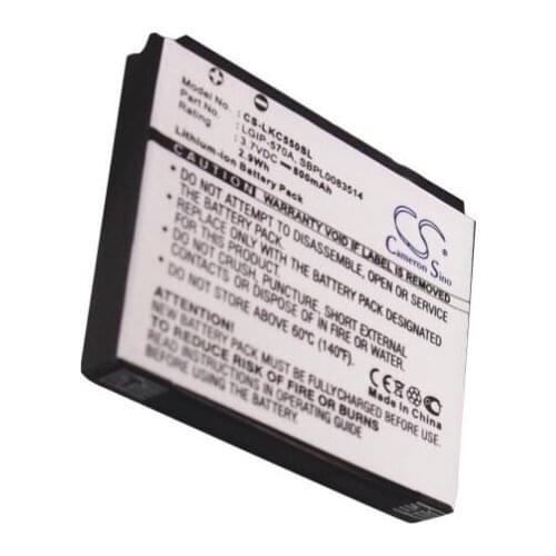 Cameron Sino 800mAh battery for LG CF750 Cookie Plus GD550 KC550 Orsay KC700 KC780 LGIP-570A SBPL0083514