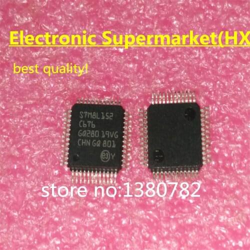 Free Shipping 50pcs/lots STM8L152C6T6 STM8L152 LQFP-48 New original IC In stock