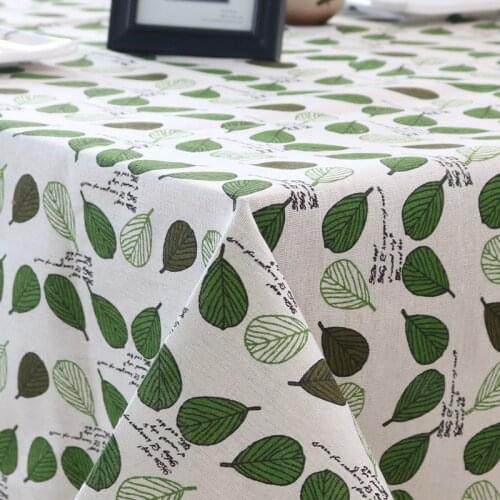 Free shipping tablecloth Nordic cotton and linen cloth art small fresh lattice desk coffee table table cloth