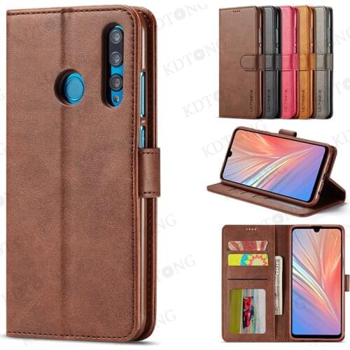 Retro Ultra Thin Flip Case For HUAWEI Y5 Y9 Prime Honor 8X 9X 10i 10 20i Nova 3E 4E 6SE 7i Enjoy 9 9S 10 Plus Lite Wallet Cover