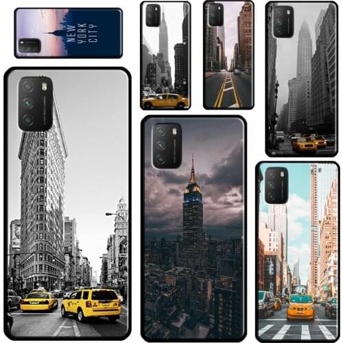 NYC New York City For POCO X3 Pro F2 F3 M3 Case For Xiaomi Mi 11 Ultra Note 10 Lite Mi A3 9T 10T Pro Cover