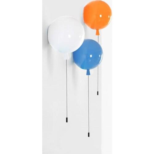 Modern Color Balloon Light on The Wall Acrylic Material Wall Lights for Home Living Room Decoration Bedroom Lights Led Light