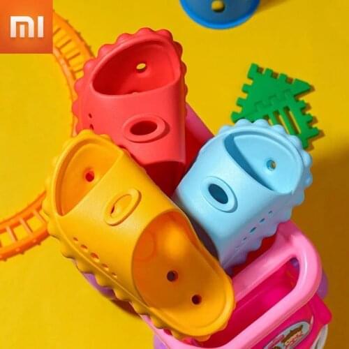 Xiaomi Children Thick Soled Slipper for Boys Girls Cute Fun Home Bathroom Shoe for Kids Indoor Shoe New Summer EVA Fretwork Heel