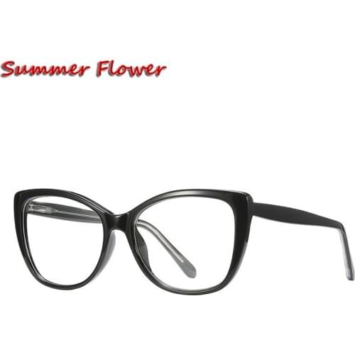 Women Prescription Glasses Frame Acetate Eyewear Optical Glasses Lens Eyeglass for Female