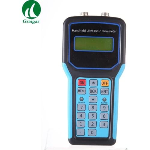 MHC-3000H Handheld Ultrasonic Flowmeter with M1 Transducer Range 50-700mm with SD Card