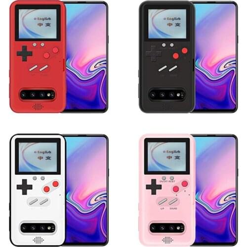 Rechargeable Game Case For Samsung Galaxy S21 S10 S20 Plus Note 10 plus Note 20 Ultra Retro Game Console Protection Cover coque