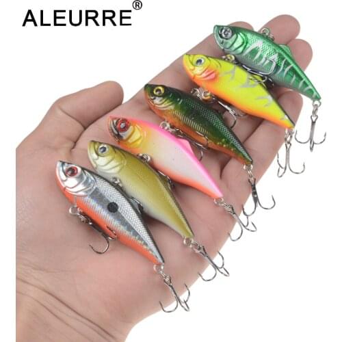 Hot fishing lure 2020 winter ice Fishing VIB Lure 60mm 11g Long Casting Bait Sinking Artificial Swimbait Japan Hook