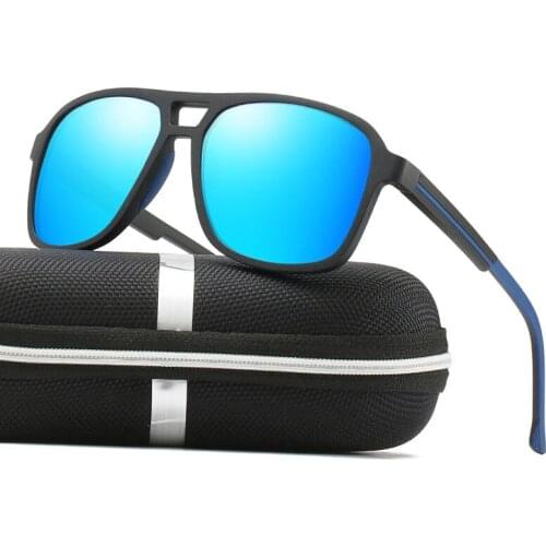 Classic Men Polarized Sunglasses Brand Design Male Square Coating Driving Sun Glasses Retro UV400 Shades Eyewear gafas de sol