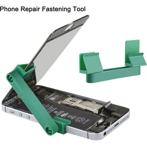 2PCS 360 Rotation Universal Phone Repair Stand Holder for iPhone iPad Mobile & Tablet LCD Screen Fastening Fixture Clamp Clip