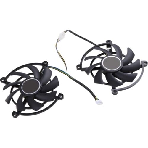 VGA Fan Graphics Card Cooling 4Pin 12V for for Colorful GTX 2060 SUPER GTX1660 1660ti Graphics Card Cooler Fan 2Pcs 85MM
