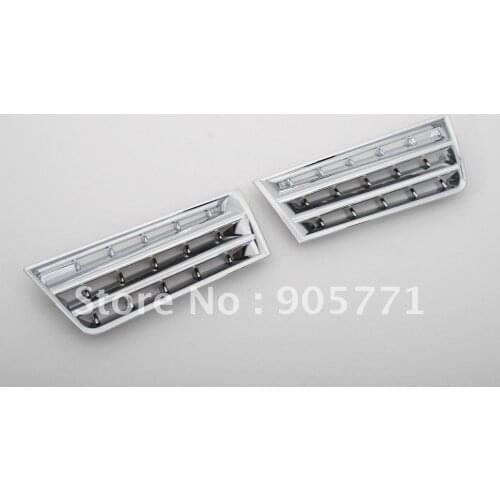 High Quality Chrome Front Grille Vent Cover for Renault Megane II 02-08 Free Shipping