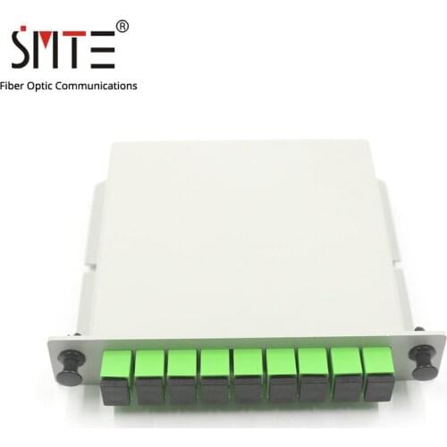 10pcs/lot 1 to 8 SC APC UPC PLC splitter 1x8 B SC/APC Fiber Optical PLC Fiber Tool