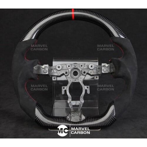 100% REAL CARBON FIBER STEERING WHEEL COMPATIBLE WITH Nissan 370Z