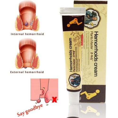 2Boxes NEW Hemorrhoids Ointment Plant Herbal Materials Powerful Hemorrhoids Cream Internal Piles External Anal Whole With Box