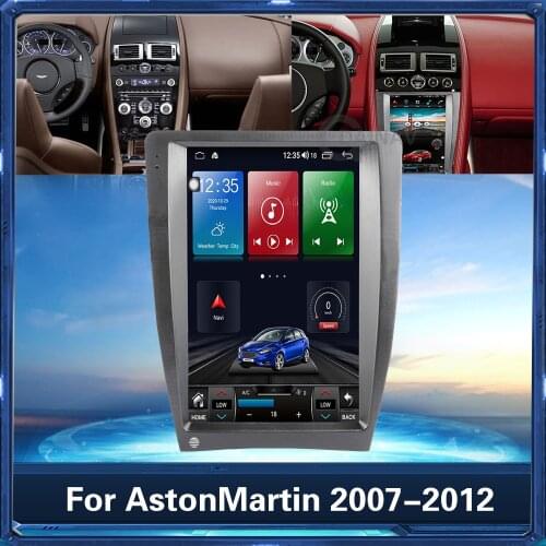 2 Din Car Radio Audio Android Stereo Receiver For AstonMartin 2007-2012 GPS Navigation Auto Video Multimedia System Player