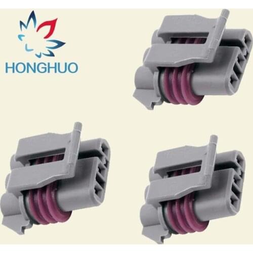 Free shipping 20 pcs 3 Pin LS MAP And 58x Crank Engine Speed Sensor Connector Female Wiring Connector 12129946