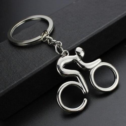Bike Keychain Bicycle Sport Key Chain Cute Keyrings Llaveros Mujer Trinket Brelok Anneau Porte Clef Portachiavi Auto Chaveiros