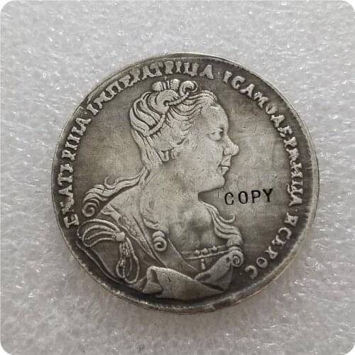 Catherine-I-1727-Moneta-Ruble Russian Copy Coin commemorative coins-replica coins medal coins collectibles