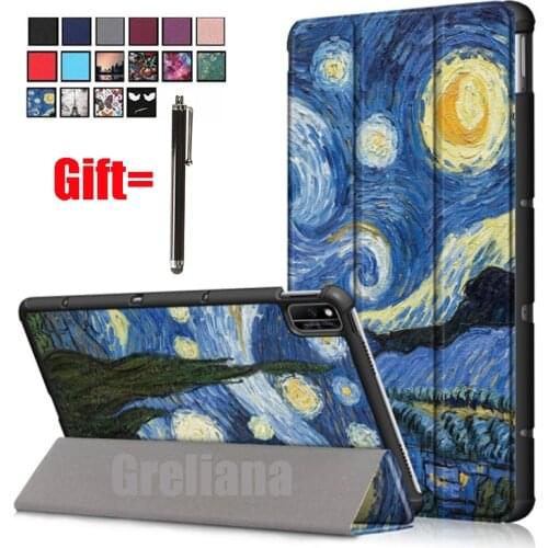 Case For Huawei Honor V6 10.4 KRJ-W09 KRJ-AN00 PU Leather Slim Tablet Stand Cover For Huawei Matepad 10.4 BAH3-W09 BAH3-AL00+Pen