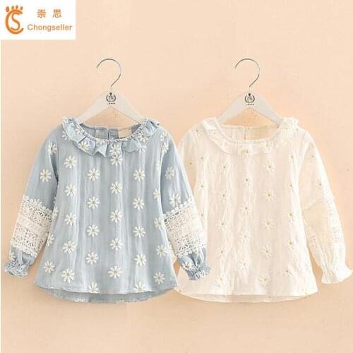 Блузки для девочек CHONGSELLER CS China At AliExpress
