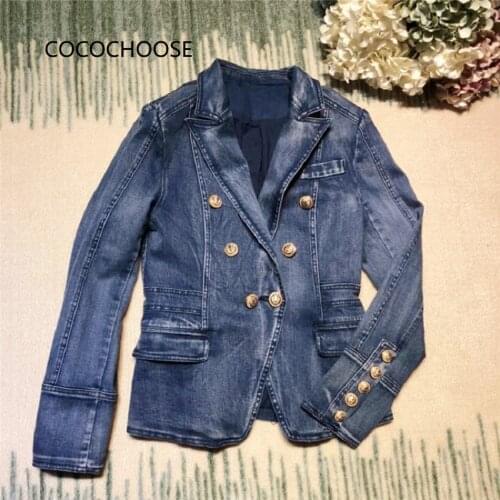 Cocochoose Women's Denim Blazers