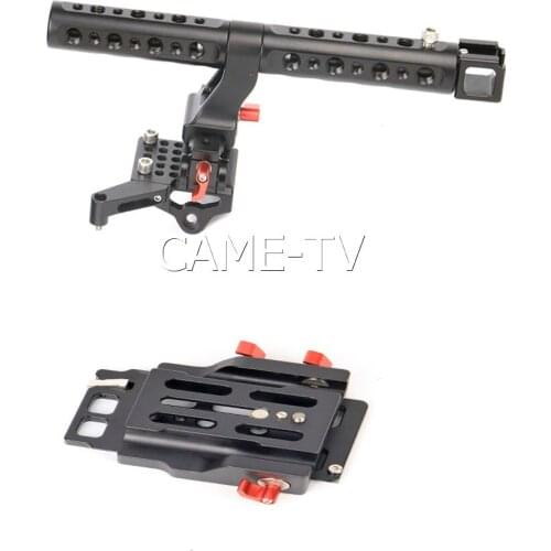 For EOS C300 Mark II CAME-TV Top Handle And Base Plate
