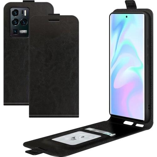 For ZTE Axon 30 Ultra Case Flip Leather Cases For ZTE Axon 30 Ultra High Quality Vertical Wallet Leather Case