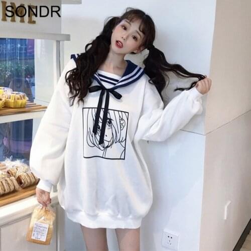 Женские толстовки Kawaii Girl China At AliExpress