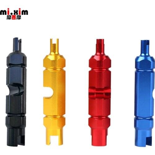 Mi.Xim Bicycle Wrench Value Multifunctional Tool Double-head Remover FV Nozzles Inner Tube Core Removal Bike Accessories 1PC