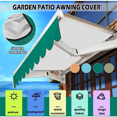 Outdoor Garden Patio Awning Cover Canopy Sun Shade Shelter Waterproof