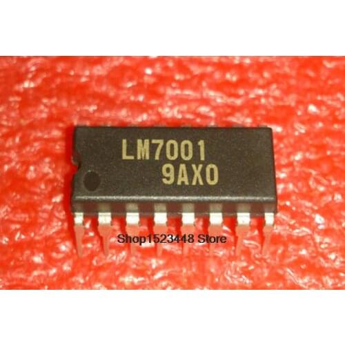 New 10pcs/50pcs/100pcs LM7001J LM7001 7001 DIP-16 Integrated circuit chip
