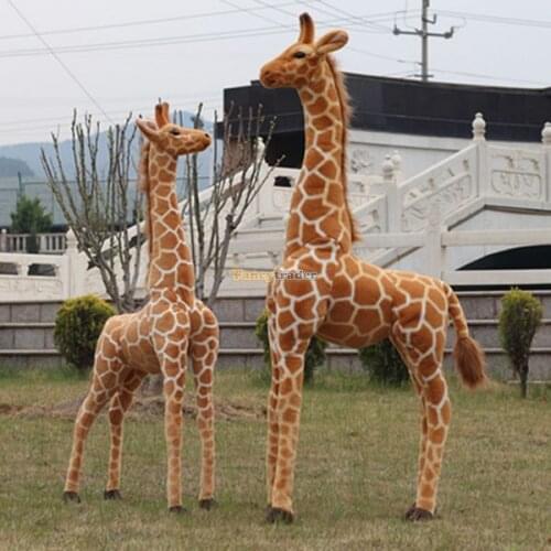 Fancytrader Hot Item! 1 pc 47'' / 120cm Giant Cute Stuffed Plush Simulated Giraffe Toy, Good Gift, Free Shipping FT50619