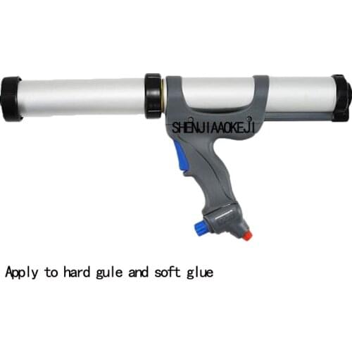 Portable pneumatic glue gun handheld multi-purpose type 310ml soft glue / hard glue gun industrial repair tools 1PC