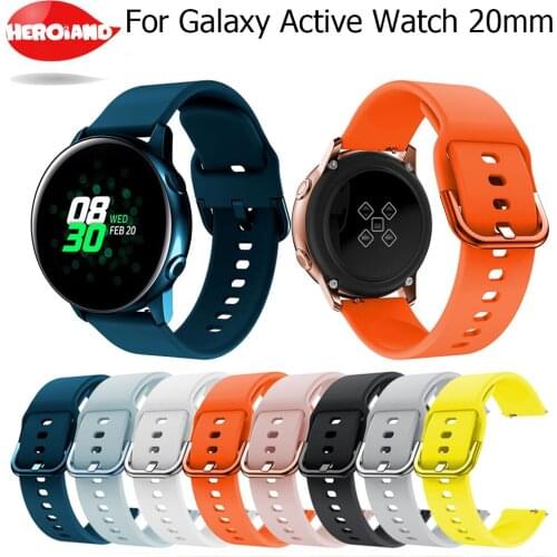 Strap for Xiaomi Huami Amazfit GTS amazfit bip WatchBand for Samsung Galaxy Watch Active2 Silicone Sport Replacement Wristband