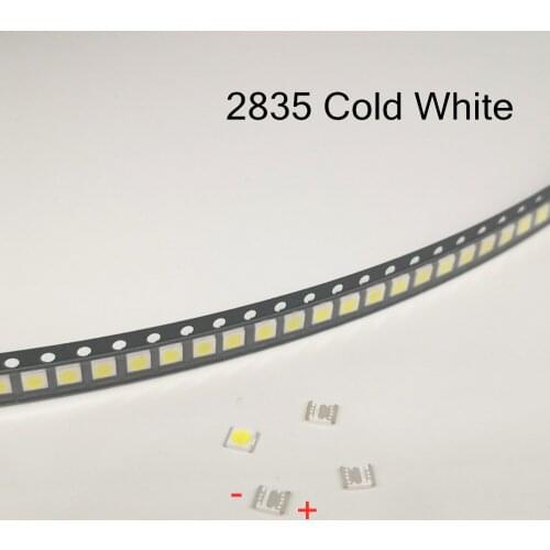 130l LM LED Backlight 1210 3528 2835 3V 1W 280mA Cold Cool white For LG Innotek LCD Backlight LED TV Application
