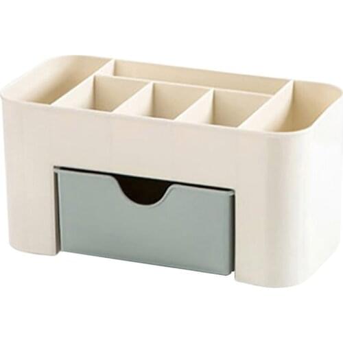 Drawer Cosmetic Storage Box Makeup Brush Finishing Box Desktop Jewelry Skin Care Lipstick Mask Compartmental Dressing Box
