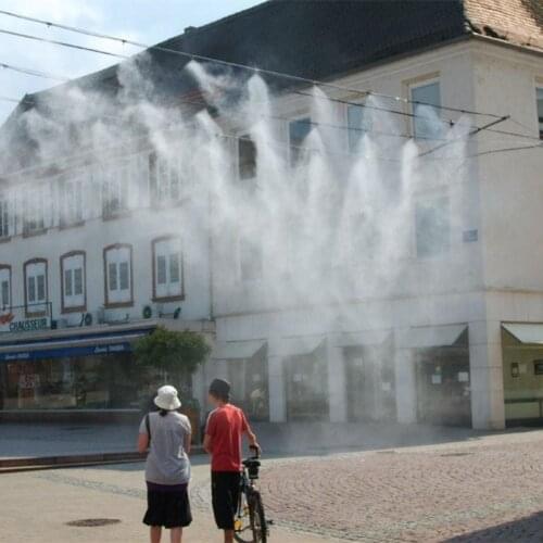 E176 10pcs nozzles Outdoor cooling system with filter and brass sprayer. fog misting system, patio cooling,mistscaping